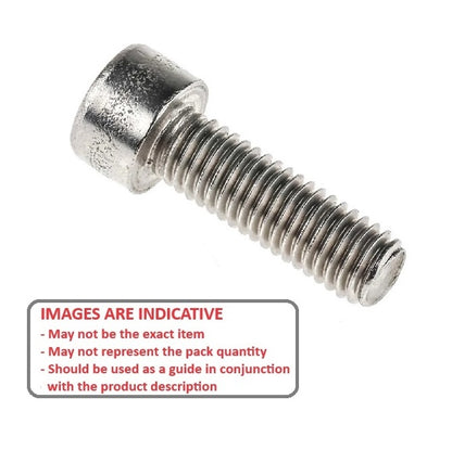 Vis 1/2-12 BSW x 38,1 mm Inox 304 - Douille à capuchon - MBA (Paquet de 50)