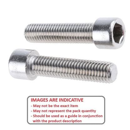 1081982 | SC080M-030-C-SK-S6 (PK-100) --- Socket Cap Screws - M8 - 8x1.25mm - 30 mm - 316 Stainless Screw