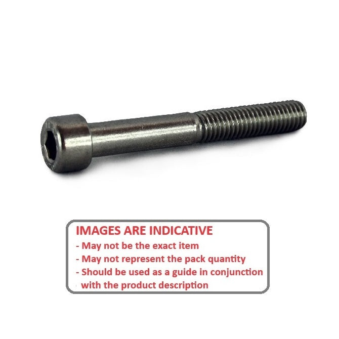 Vis 0-80 UNF x 15,9 mm Inox 304 - Douille à capuchon - MBA (Pack de 10)