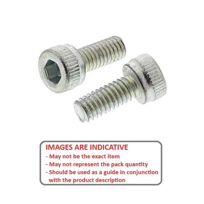 1118114 | SC180M-035-C-SK-CZ (PK-25) --- Socket Cap Screws - M18 - 18x2.5mm - 35 mm - Zinc Plated Steel Screw
