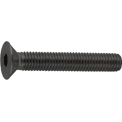 Vite 1-64 UNC x 25,4 mm acciaio ad alta resistenza ossido nero - presa svasata - MBA (confezione da 50)