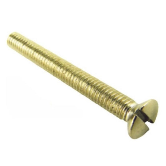 Countersunk Screws - M3 - 3x0.5mm - 20 mm - Brass Slotted