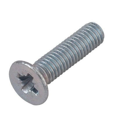 Countersunk Screws - M3 - 3x0.5mm - 12 mm - Zinc Plated Pozidrive