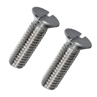 1099155 | SK120M-050-SL-CZ (PK-100) --- Countersunk Screws - M12 - 12x1.75mm - 50 mm - Zinc Plated Steel Slotted Screw