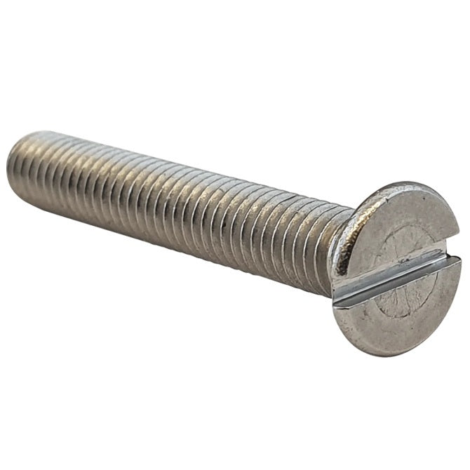 1051141 | SK039W-045-SL-CZ (PK-100) --- Countersunk Screws - 5/32-32 BSW - 3.969mm - 44.5 mm - Zinc Plated Steel Slotted Screw