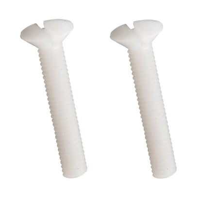 1059510 | SK048F-025-SL-N (PK-10) --- Countersunk Screws - 10-32 UNF - 4.76mm - 25.4 mm - Nylon - Zytel 101 - Slotted Screw