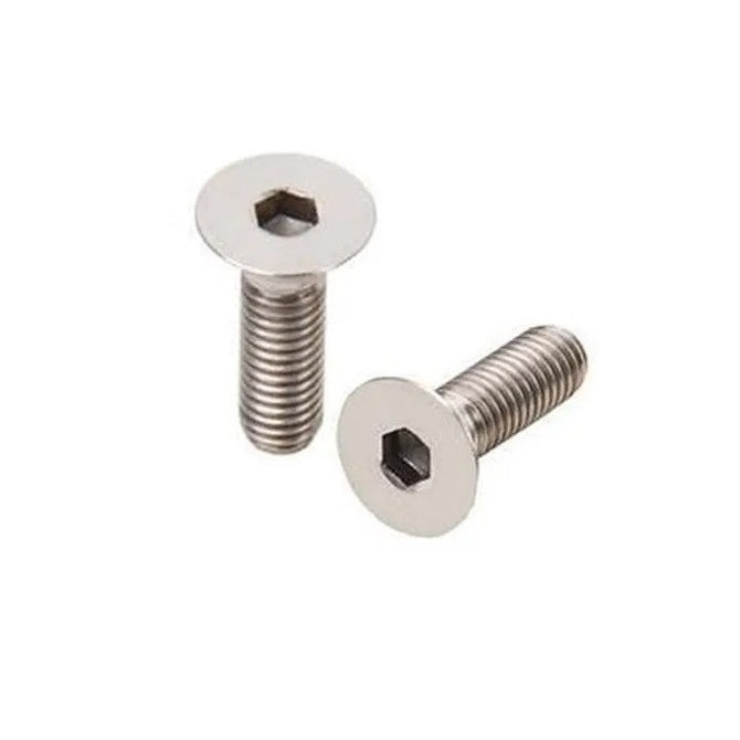 Vite M2 x 4 mm - Acciaio inossidabile 304 - Presa svasata - MBA (confezione da 50)