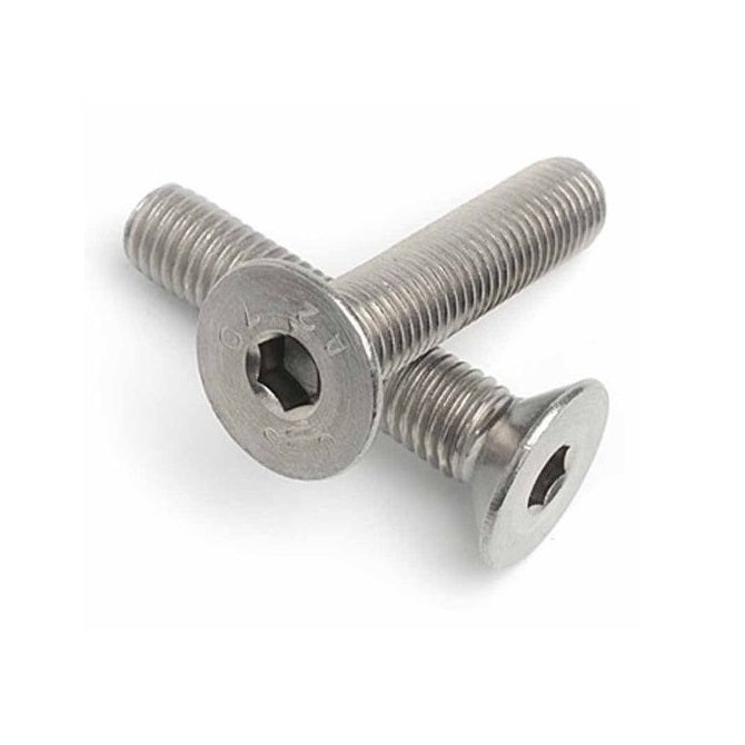 Vis 0-80 UNF x 6,4 mm Inox 304 - Douille fraisée - MBA (Pack de 15)