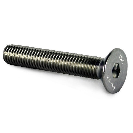 Countersunk Screws - M16 - 16x2mm - 80 mm - 316 Stainless Socket