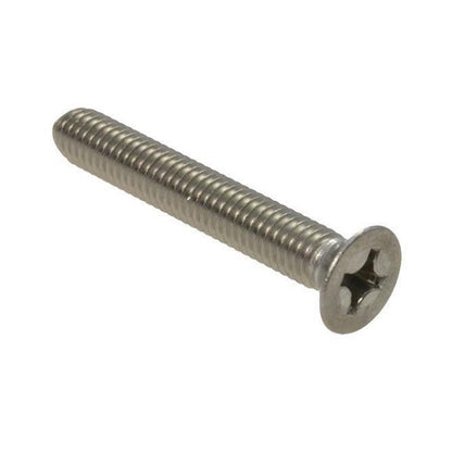 1042225 | SK028C-038-PH-S4 (PK-100) --- Countersunk Screws - 4-40 UNC - 2.85mm - 38.1 mm - 304 Stainless Phillips Screw