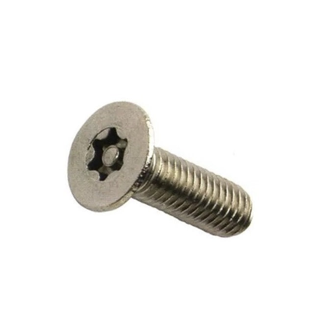 Security Screws - M6 - 6x1mm - 16 mm - Steel Case Hardened Zinc Alloy Socket