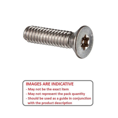 1067837 | SKS0600-025-SK-Z (PK-50) --- Security Screws - M6 - 6x1mm - 25 mm - Steel Case Hardened Zinc Alloy Socket Screw