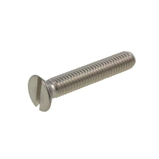 Vite M2 x 10 mm - Acciaio inossidabile 304 - A taglio svasato - MBA (confezione da 80)