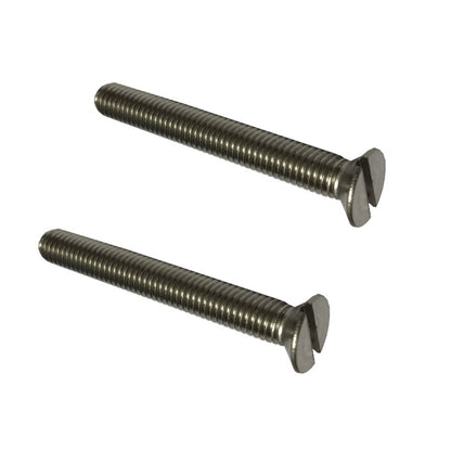 1050144 | SK035C-019-SL-S4 (PK-100) --- Countersunk Screws - 6-32 UNC - 3.5mm - 19.1 mm - 304 Stainless Slotted Screw