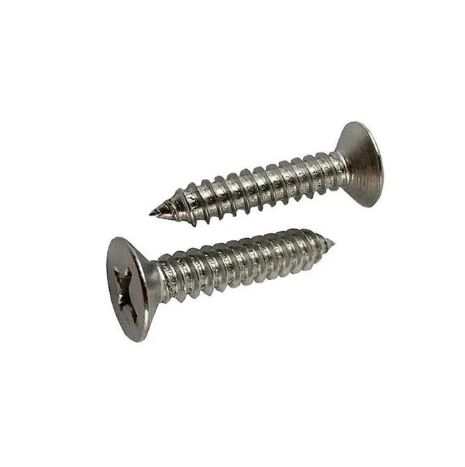 Vis autotaraudeuses 2,18 x 7,9 mm Inox 316 - Fraisée Philips - MBA (Lot de 50)