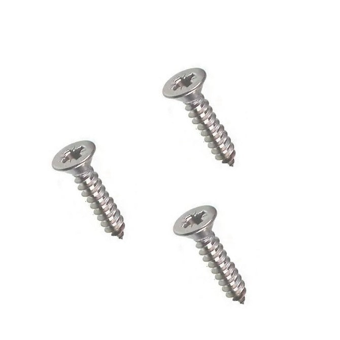 Self Tapping Screws - 4.76x15.9 mm - 10 or 3/16 Countersunk - Stainless Steel 304 Similar to A2, 18-8 HRB80