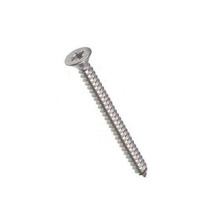 Self Tapping Screws - 4.17x44.5 mm - 8  Countersunk - Stainless Steel 316 Similar to A4, 18-10 