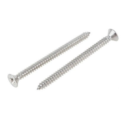 1056794 | SKT0476-089-PH-S6 (PK-100) --- Self Tapping Screws - 4.76x88.9 mm - 10 or 3/16 Countersunk - Stainless Steel 316 Similar to A4, 18-10 Screw