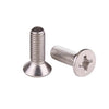 Countersunk Screws - M6 - 6x1mm - 12 mm - Titanium CP Grade 2 Phillips