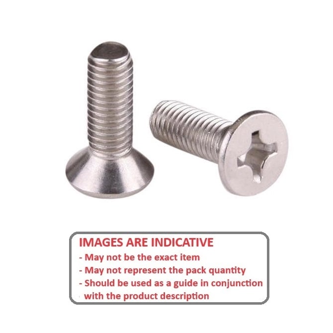 1063022 | SK050M-010-PH-TC2 --- Countersunk Screws - M5 (5x0.8mm) x 10 mm