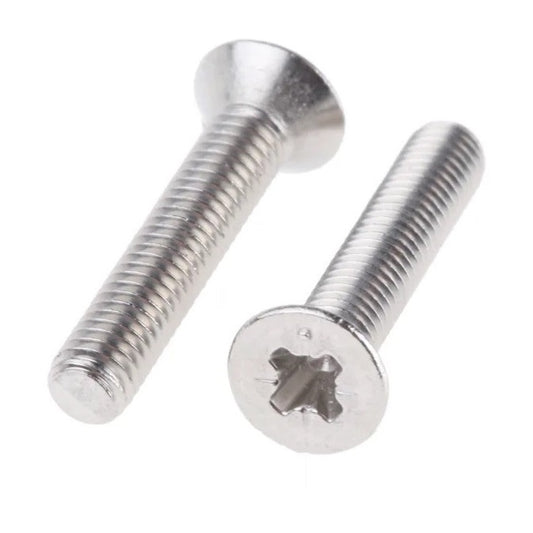 Countersunk Screws - M3 - 3x0.5mm - 15 mm - Titanium CP Grade 1 Phillips