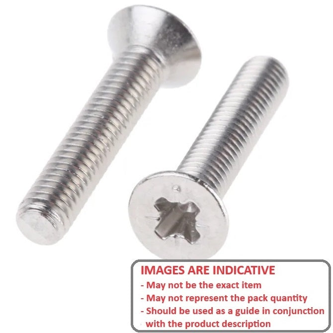 1045639 | SK030M-015-PH-TC1 (PK-50) --- Countersunk Screws - M3 - 3x0.5mm - 15 mm - Titanium CP Grade 1 Phillips Screw