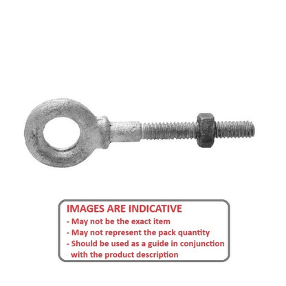 1111563 | CHE-75RS (Each) --- Partial Threaded Shank Eye Bolts - 5/8-11 UNC - 15.88mm - 152.4x31.75 mm Shouldered