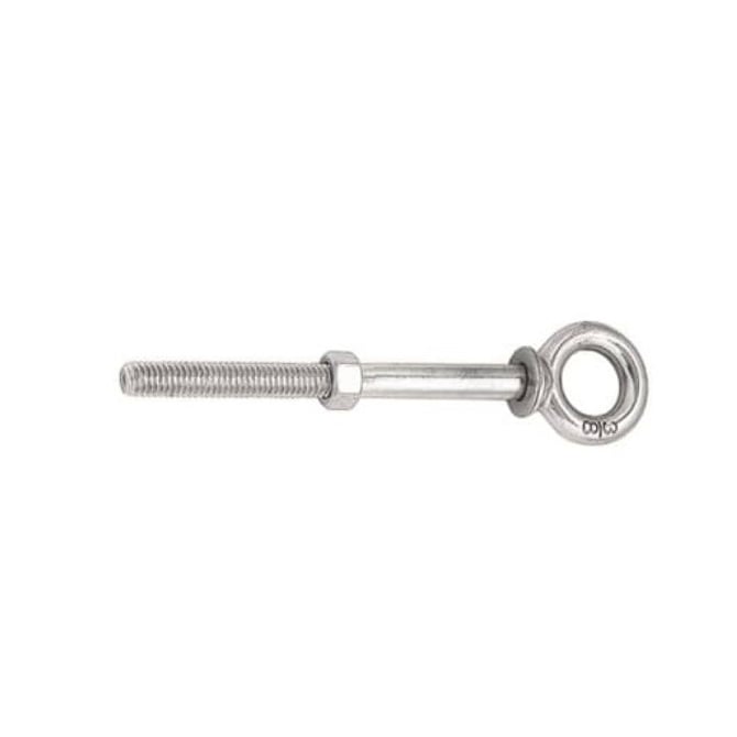 1075005 | CHE-109RS --- Partial Threaded Shank Eye Bolts - 1/4-20 UNC (6.35mm) x 50.8 mm x 12.7 mm