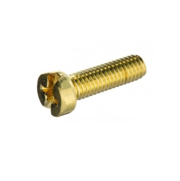 Fillister Head Screws - M3 - 3x0.5mm - 6 mm - Brass Phillips