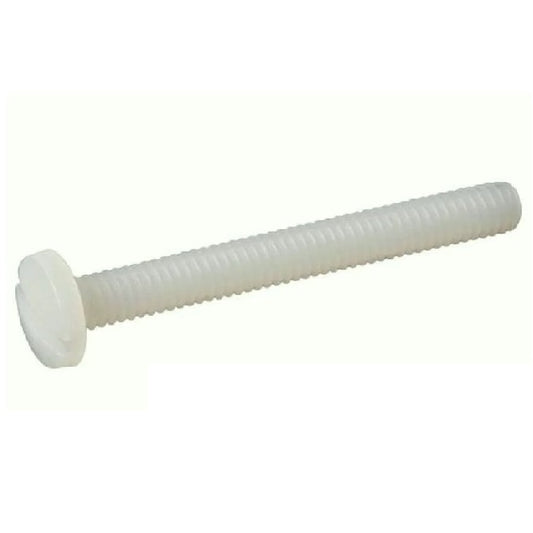 Fillister Head Screws - 4-40 UNC - 2.85mm - 7.9 mm - Nylon - Zytel 101 - Slotted