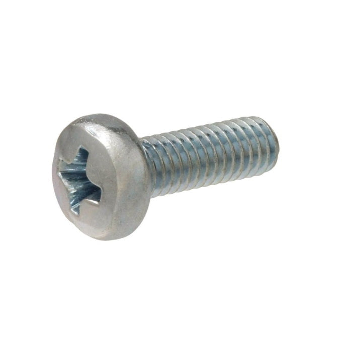 1061493 | SC050M-016-F-PH-CZ (PK-100) --- Fillister Head Screws - M5 - 5x0.8mm - 16 mm - Zinc Plated Steel Phillips Screw
