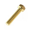 Hex Head Screws - 3-48 UNC - 2.52mm - 12.7 mm - Brass 