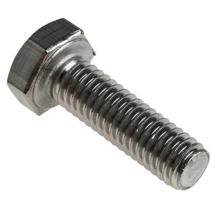 Vite M3 x 10 mm - Acciaio inossidabile 304 - Testa esagonale - MBA (confezione da 50)