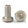 Security Screws - M6 - 6x1mm - 16 mm - Steel Case Hardened Zinc Alloy Post Combi Square