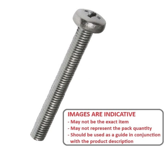 1047942 | SC030M-035-P-PH-S6 (50 Pcs) --- Screw - M3x0.5 x 35 mm