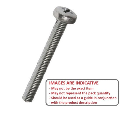 1044027 | SC025M-016-P-PH-S6 (100 Pcs) --- Screw - M2.5x0.45 x 16 mm