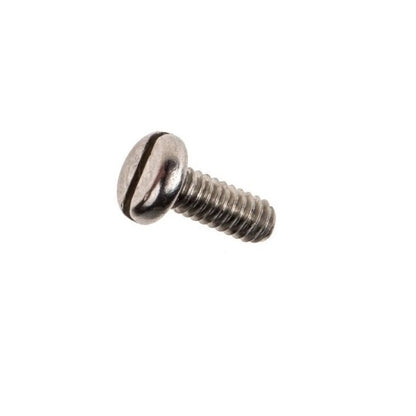 Vite M3 x 8 mm - Acciaio inossidabile 303 - Testa cilindrica scanalata - MBA (confezione da 15)