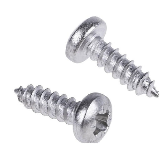 Vis Autotaraudeuse 3,5 x 6,4 mm Inox 316 - Tête Pan Philips - MBA (Pack de 100)