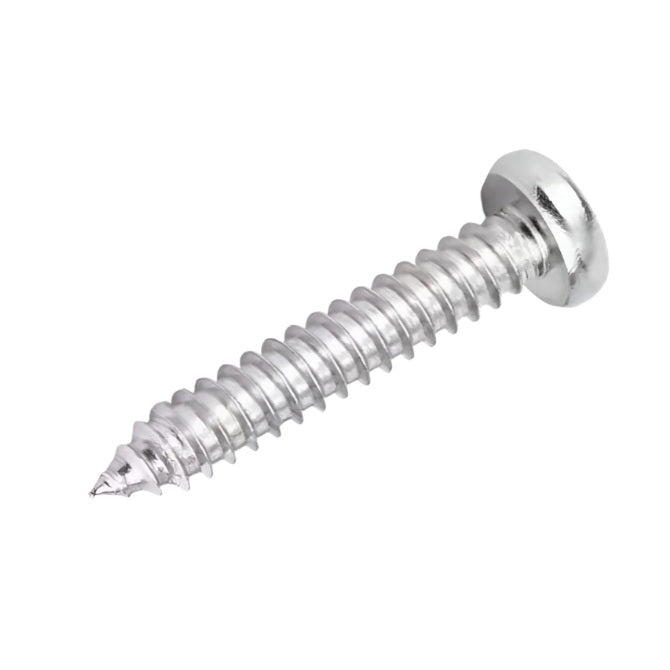 1043525 | SCT0285-025-P-PH-S4 (PK-10) --- Self Tapping Screws - 2.85x25.4 mm - 4 Pan Head - Stainless Steel 304 Similar to A2, 18-8 HRB80 Screw