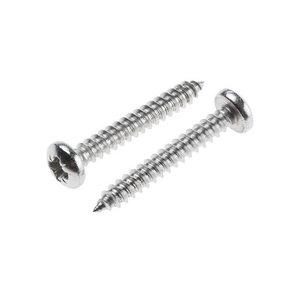 Vis Autotaraudeuses 4,17 x 57,2 mm - Inox 316 - Tête Pan Philips - MBA (Lot de 50)