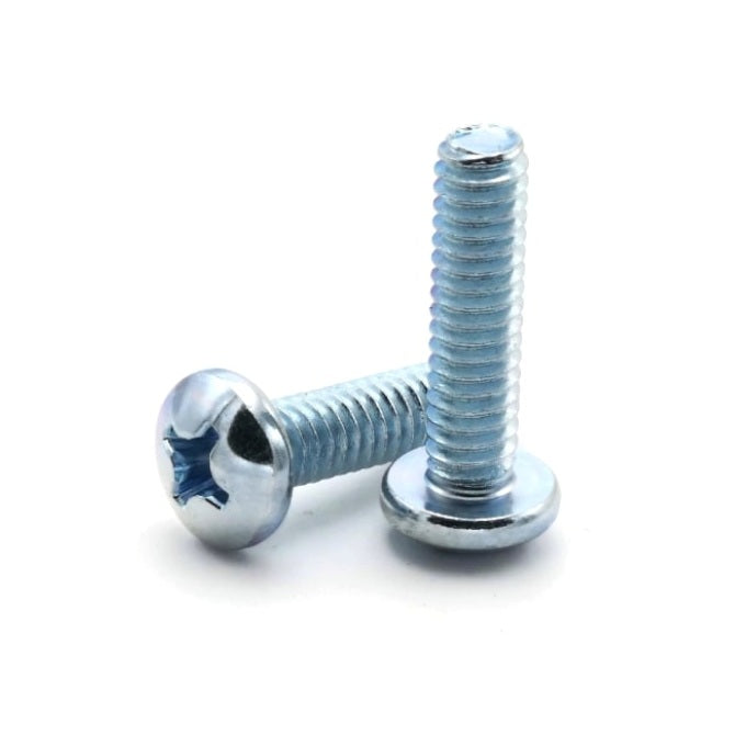1053553 | SC040M-016-P-PZ-CZ (PK-100) --- Pan Head Screws - M4 - 4x0.7mm - 16 mm - Zinc Plated Steel Pozidrive Steel Screw