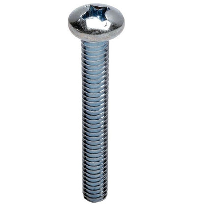 Pan Head Screws - M4 - 4x0.7mm - 35 mm - Zinc Plated Steel Pozidrive Steel