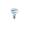 Pan Head Screws - M5 - 5x0.8mm - 12 mm - Zinc Plated Steel Slotted