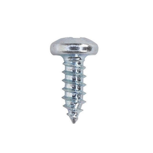 Self Tapping Screws - 5.4x12.7 mm - 12  Pan Head - Zinc Plated Steel