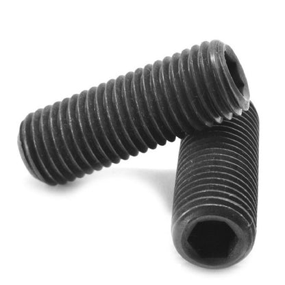 Standard Cup Point Socket Set Screws - 3-48 UNC - 2.52mm - 15.9 mm  Alloy Steel DIN916 - Carbon Steel - Hardened GD14.9