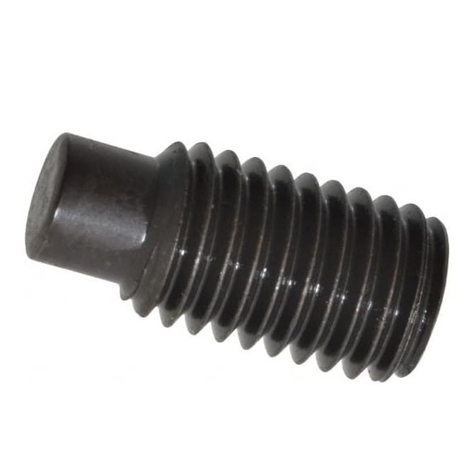 Jeu de douilles vis sans tête M10 x 6,7 mm en acier au carbone - Dog Point - MBA (paquet de 50)