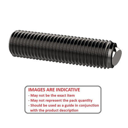 1092862 | SS100M-0194-CS-FB --- Flat Tip Aligning Socket Set Screws - M10 (10x1.5mm) x 19.4 mm Aligning Flat Tip