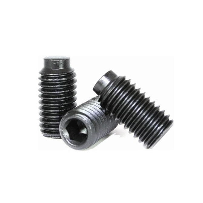 1078317 | SS064C-0191-AS-HDP (Pack of 50)  --- Half Dog Point Socket Set Screws - 1/4-20 UNC - 6.35mm - 17.5 mm  - Carbon Steel Screw
