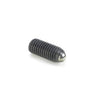 Rolling Ball Tip Socket Set Screws - M5 - 5x0.8mm - 7.8 mm   - Carbon Steel with Alloy Steel SUJ2 HRC 55 -60 tip