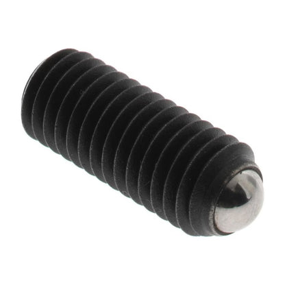 1060770 | SS050M-0086-CS-S440-RB (PK-10) --- Rolling Ball Tip Socket Set Screws - M5 - 5x0.8mm - 7.7 mm  - Carbon Steel with 440C Stainless HRC 50-55 tip Screw